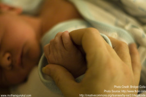 Baby Mom holding hands - Navarasas pic