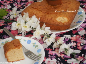 Vanilla Pound Cake