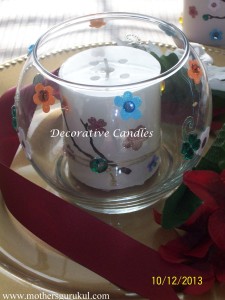 decorative candle 