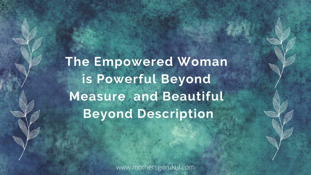 Women Empowerment: Let's start from within and around us