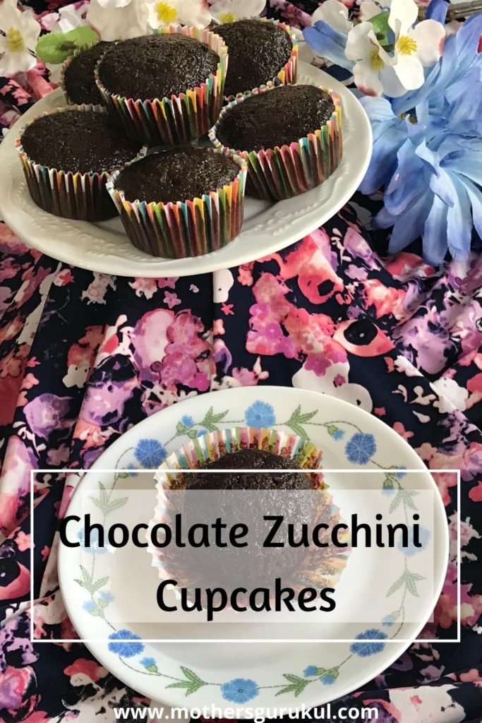 Chocolate Zucchini Cupcakes