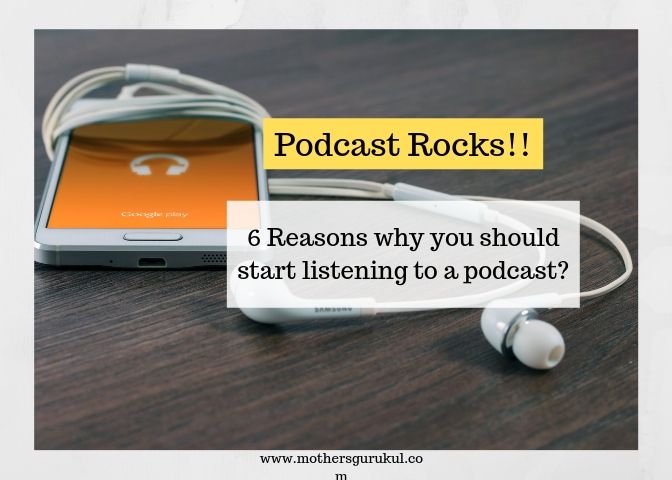 podcast rocks-6 reasons why you should start listening to a podcast?