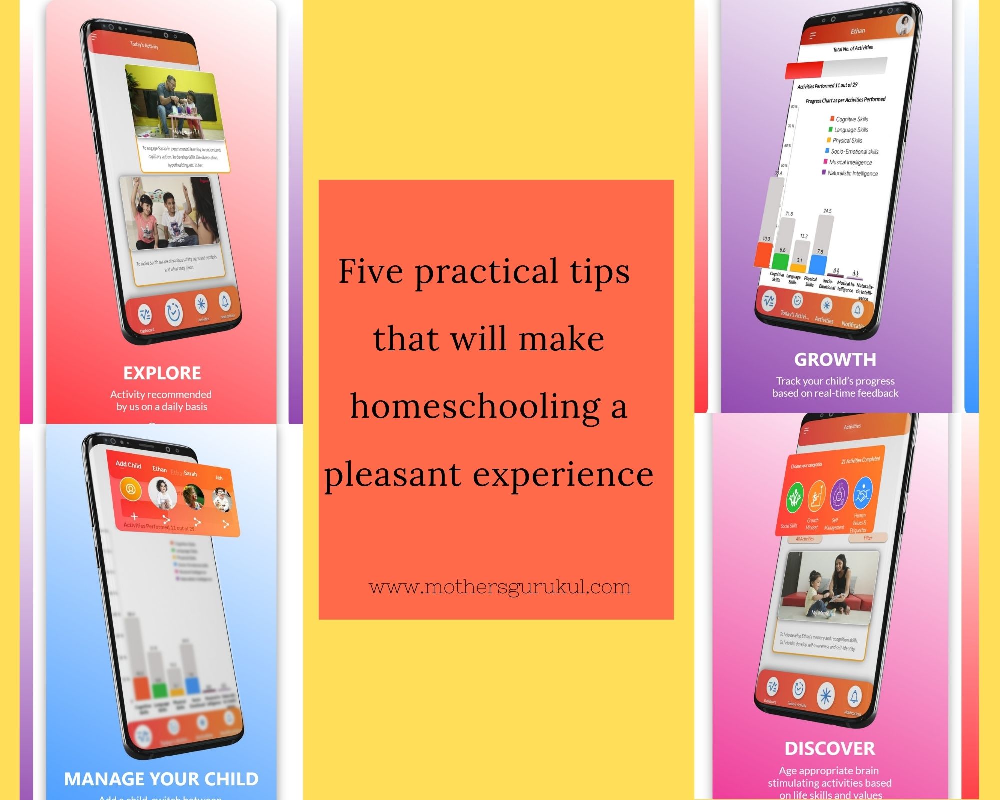 Five practical tips that will make homeschooling a pleasant experience