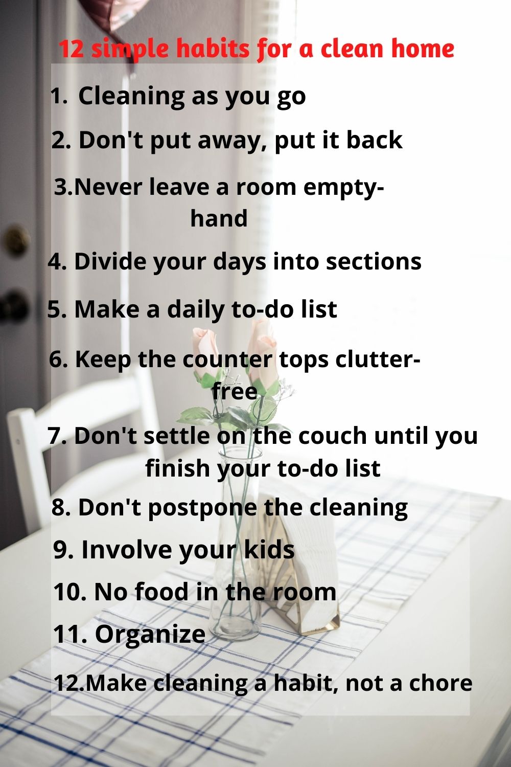 12 Things That Will Help Me Clean My House With the Least Effort