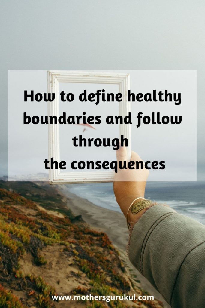 How to define healthy boundaries