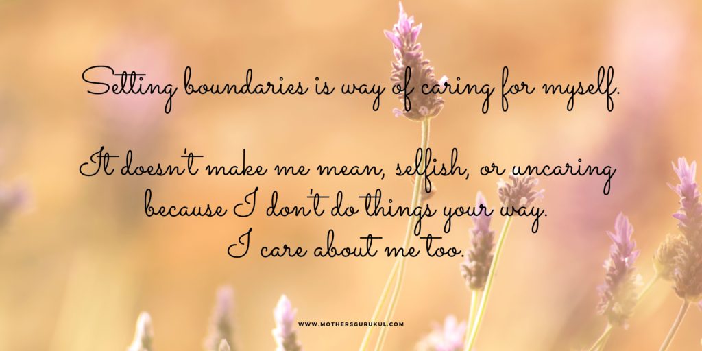 Why do we need boundaries in the first place?